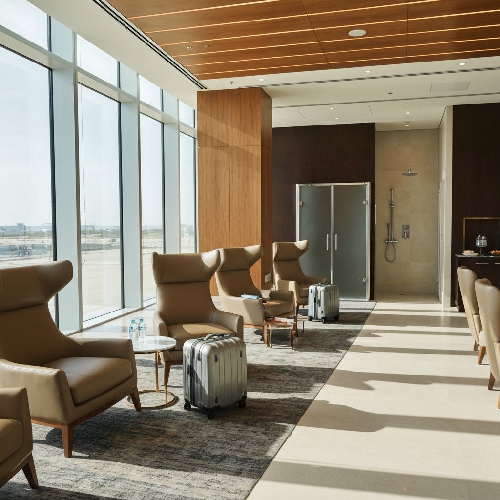 Luxury & Comfort: A Review of Lounges at Marrakech Menara