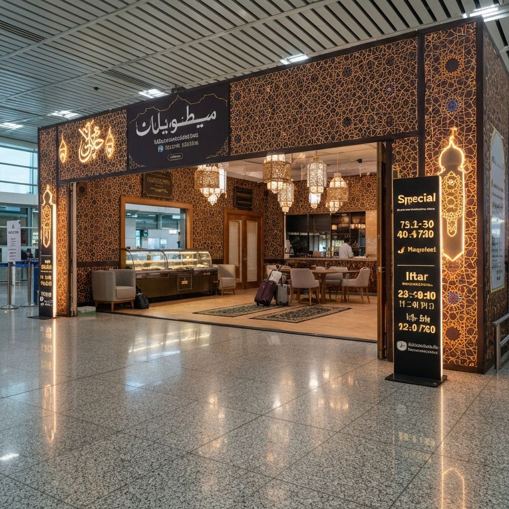 Ramadan at Marrakech Airport 2026: Restaurant Hours, Flights & Travel Tips